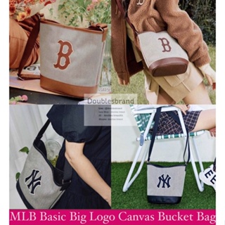 MLB Basic Big Logo Canvas Bucket Bag พร้อมส่ง📣