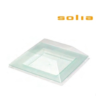 Solia PS30438 Lid Diamant Plate 225x225x15 Green/ฝาปิด