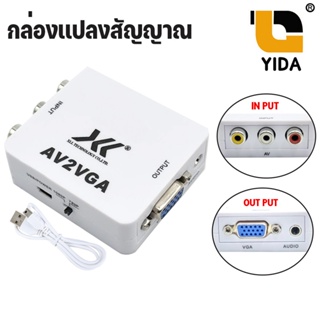 ตัวแปลงสัญญาณ AV to VGA Converter