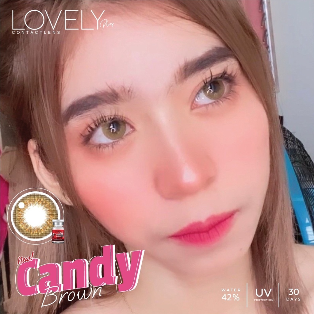 Candy brown (Lovelylens) Shopee Thailand