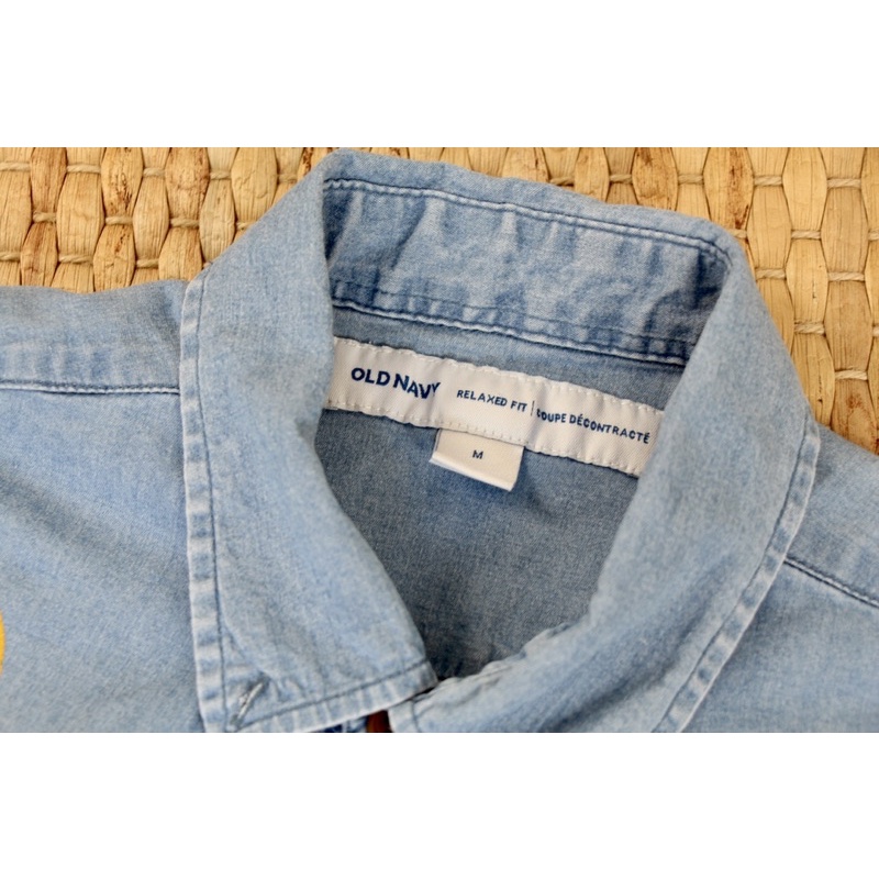 old-navy-x-denim-น่ารักมาก-ใหม่ไร้ตำหนิ-อก-34-ยาว-29-size-m