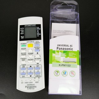 K-pn1122 รีโมตควบคุมเครื่องปรับอากาศทั่วไป แบบเปลี่ยน สําหรับ Panasonic AC K-PN1122