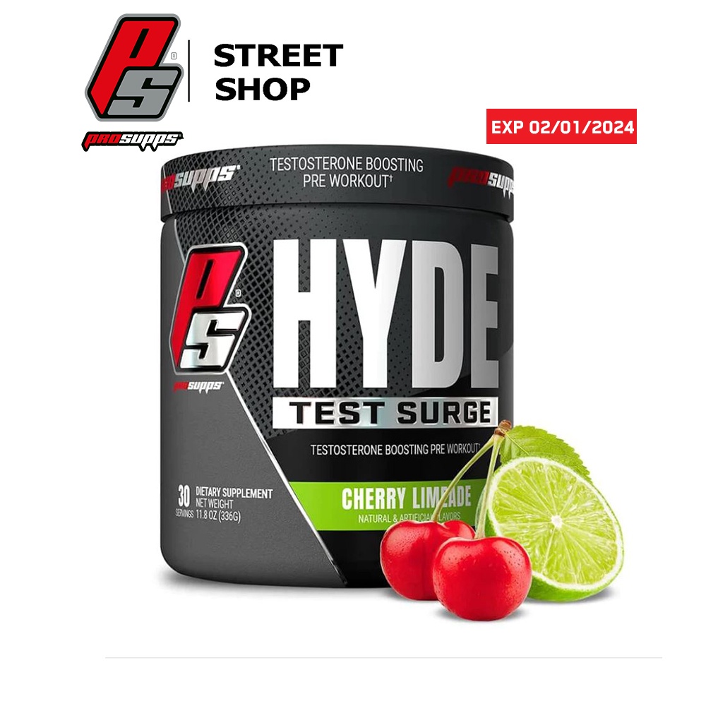 Prosupps Hyde Test Surge ( Preworkout + Test Booster ) 30 Servings