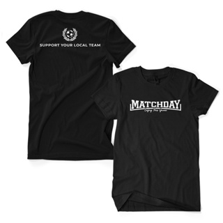 เสื้อยืดโอเวอร์ไซส์เสื้อยืด พิมพ์ลาย Matchday ENJOY THIS GAME สําหรับผู้ใหญ่ ทุกเพศS-3XL