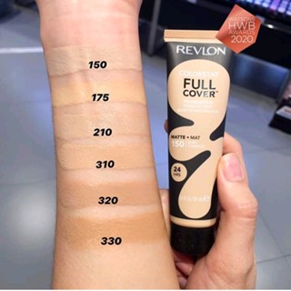 แท้ทั้งร้าน !! แบ่งขายรองพื้นเนื้อมูส REVLON COLORSTAY FULL COVER FOUNDATION