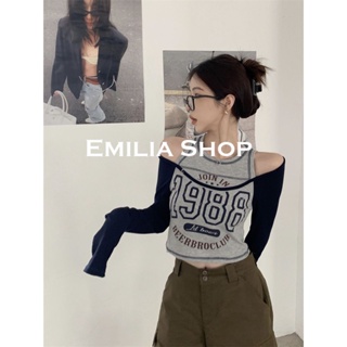 EMILIA SHOP สําหรับผู้หญิง 2022 ใหม่  ins Chic  fashion S031057 36Z230909