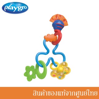 Playgro ของเล่นเด็ก ตัวเขย่า ยางกัด Twirly Whirl Rattle //PG-81587