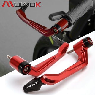 MOW สำหรับ KAWASAKI Z900 Z900RS 2017 2018 2019 2020 2021 V6 Grips Handlebar Beetlevers Guar