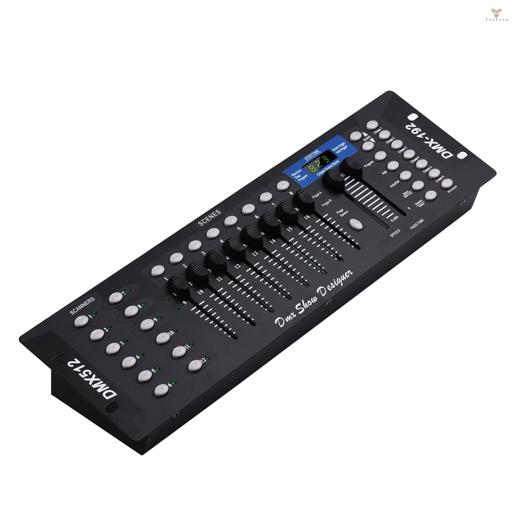 fw-dmx512-แผงควบคุมไฟดิสโก้-led-192ch-พร้อมเสาอากาศ-สําหรับเวที-dj-ผับ-บาร์-ปาร์ตี้-ดิสโก้-งานแต่งงาน