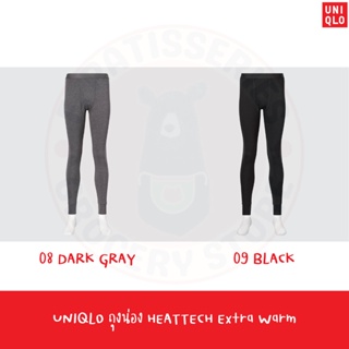 UNIQLO ถุงน่อง HEATTECH Extra Warm ผู้ชาย กางเกง ลองจอน กันหนาว