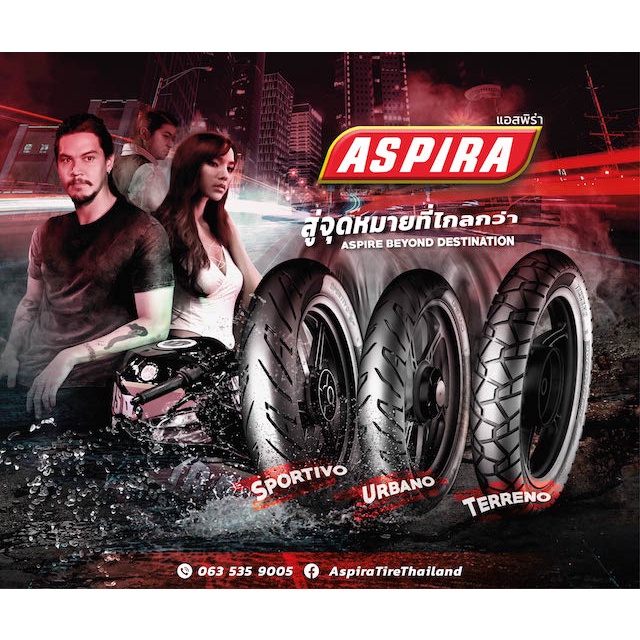 ยางปี22-aspira-premio-terreno-ขอบ17-ยางมอเตอร์ไซค์-ยางนอก-cbr250rr-cbr300r-z250-z300-r3-ninja250