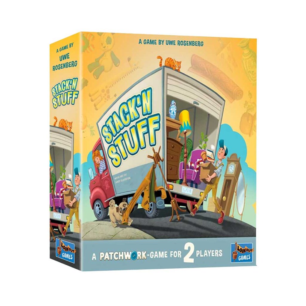 Stack'n Stuff: A Patchwork Game บอร์ดเกมแท้ คู่มือภาษาอังกฤษ | Shopee ...