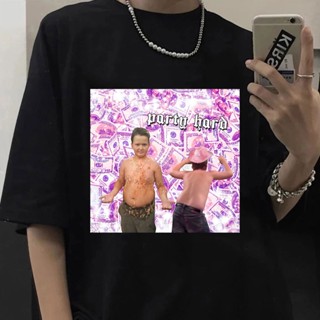 เสื้อยืดพิมพ์ลายแฟชั่น เสื้อยืด พิมพ์ลายกราฟฟิค Money Gibby Icarly Meme สําหรับผู้ชาย#39; s ผู้หญิง &amp;#39; s เสื้อยืด แขน