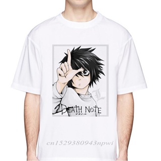 เสื้อยืดแฟชั่น ใหม่ 2020 เดธโน้ตเสื้อยืดผู้ชายแขนสั้น deathnote ฤดูร้อน ryuuku ryuk พิมพ์ตลกผู้ชายเสื้อยืดเสื้อยืดญี่ปุ่