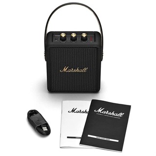 ภาพขนาดย่อของภาพหน้าปกสินค้า1.15 100% มาร์แชลลำโพงสะดวกMarshall Stockwell II Portable Bluetooth Speaker Speaker The Speaker Black IPX4Wate จากร้าน asaparker บน Shopee