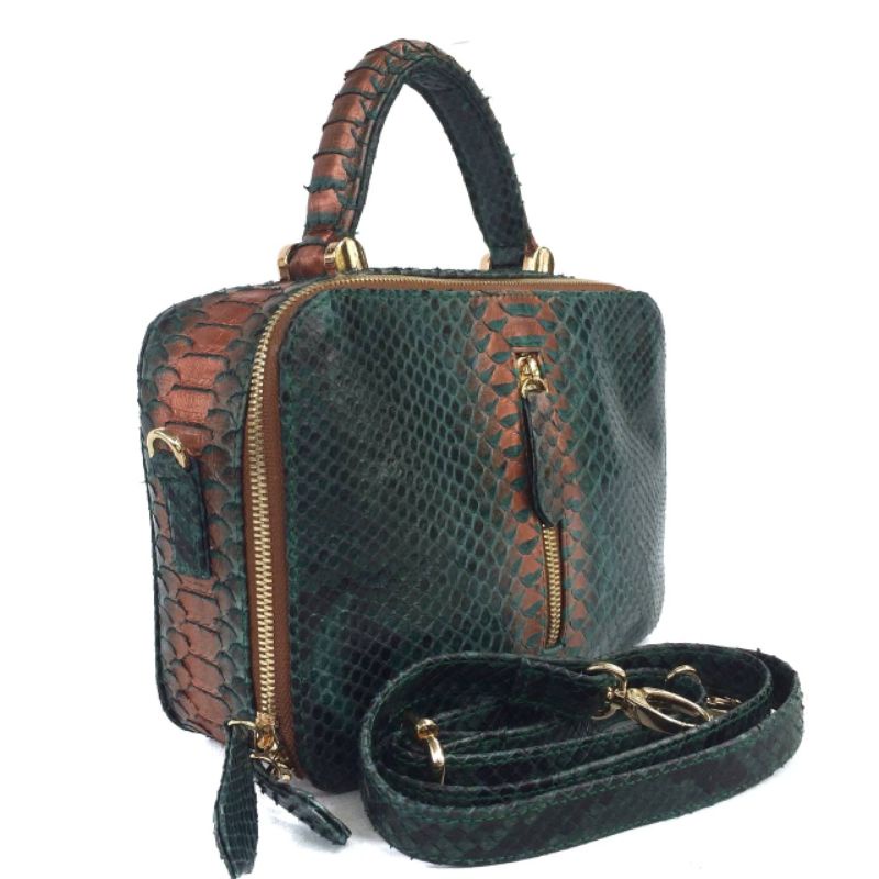 กระเป๋าหนังงู-piton-สวยงาม