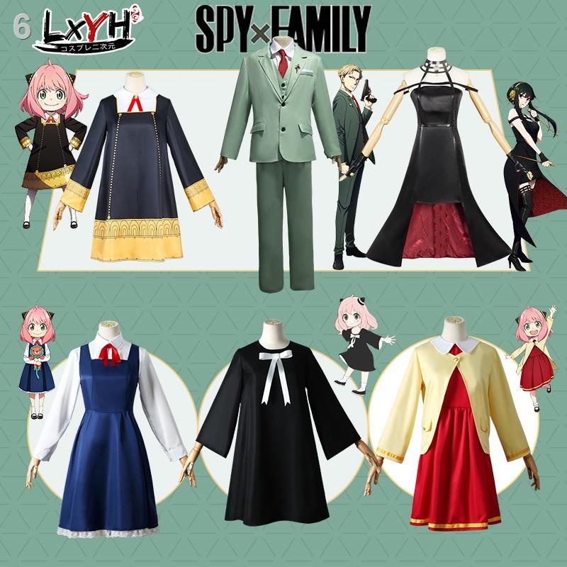 ถูกและดี-lxyh-coser-king-anime-spy-family-แบบผู้ใหญ่-twilight-yor-forger-anya-forger-cosplay-ชุดคอสเพลย์-ชุดคอ