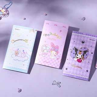 น่ารัก Sanrio สติ๊กเกอร์แพ็ค Cinnamoroll สติ๊กเกอร์ Melody ของฉัน kuromiDIY สติ๊กเกอร์ตกแต่ง สติ๊กเกอร์การ์ตูน ของขวัญเครื่องเขียน