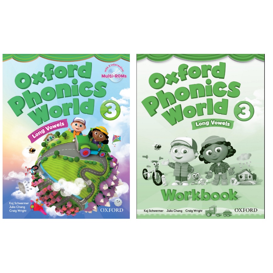 หนังสือ - Oxford Phonics World 3 - ชุด 2 เล ่ ม | Shopee Thailand