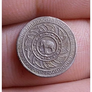 เหรียญโบราณ แท้💯%เนื้อเงิน สองไพ สมัย ร.4 พระมหามงกุฎ-พระแสงจักร (ช้างใหญ่) รัชกาลที่4 ปีพศ.2403 #หายาก #2ไพ #กึ่งเฟื้อง