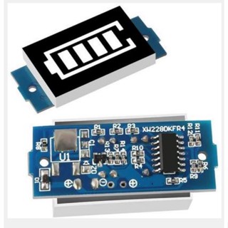 โมดูลทดสอบความจุแบตเตอรี่ลิเธียม 1S-4S-8S Single 3.7V 4.2V หน้าจอสีฟ้า สําหรับยานพาหนะ ยานพาหนะไฟฟ้า