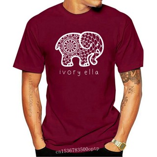 ขายดี!ขายดี เสื้อยืดคลาสสิก ลาย Ivory Ella น่ารัก สีดํา S-3 CDgcoi73NPdnlc17S-5XL