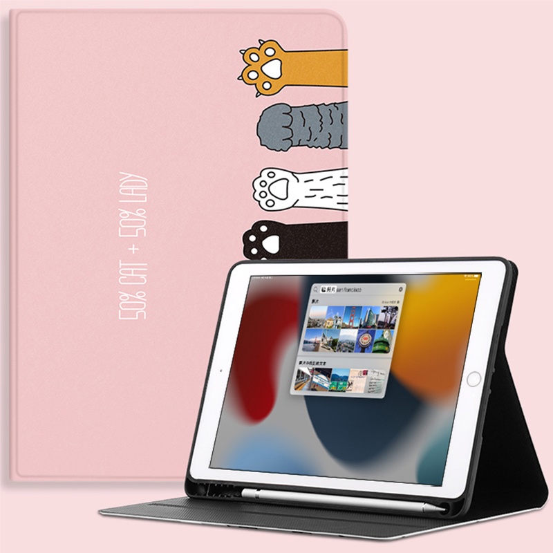 เคสมือถือ-แบบนิ่ม-ลายการ์ตูน-พร้อมช่องใส่ปากกา-สําหรับ-ipad-pro-11-a2377-a2228-a1980-ipad-6th-gen-9-7-air-5-air4-10-9-ipad-10-2-ipad-9th-gen-case-8th-gen-air2-9-7-pro10-5-mini-654-8-3