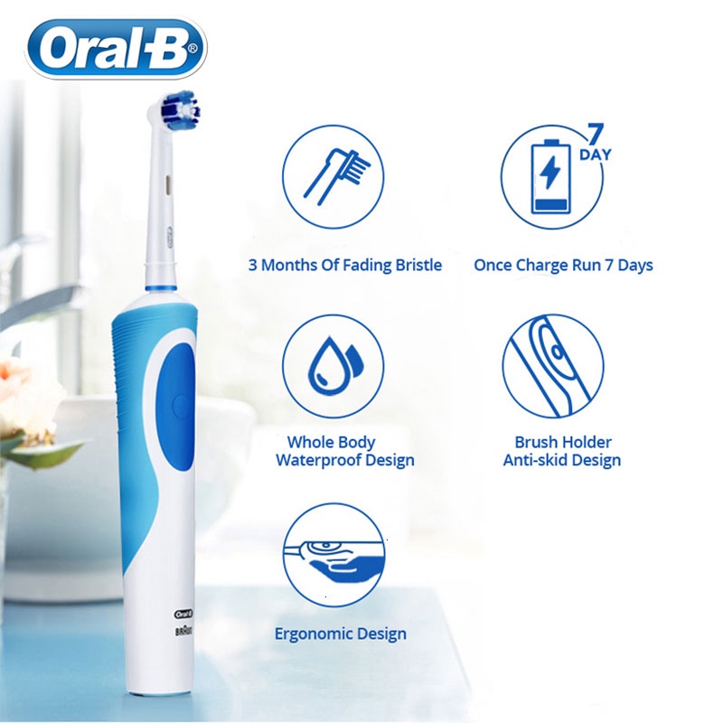 oral-b-แปรงสีฟันไฟฟ้า-หมุนได้-ความแม่นยําสูง-ทําความสะอาดเหงือก-ฟันขาว