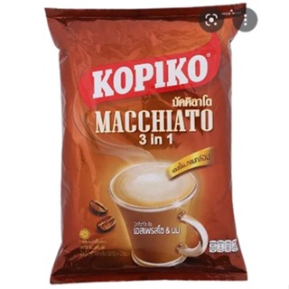 Kopiko Macchiato กาแฟสำเร็จรูป 480 กรัม (24 กรัม x 20ซอง)