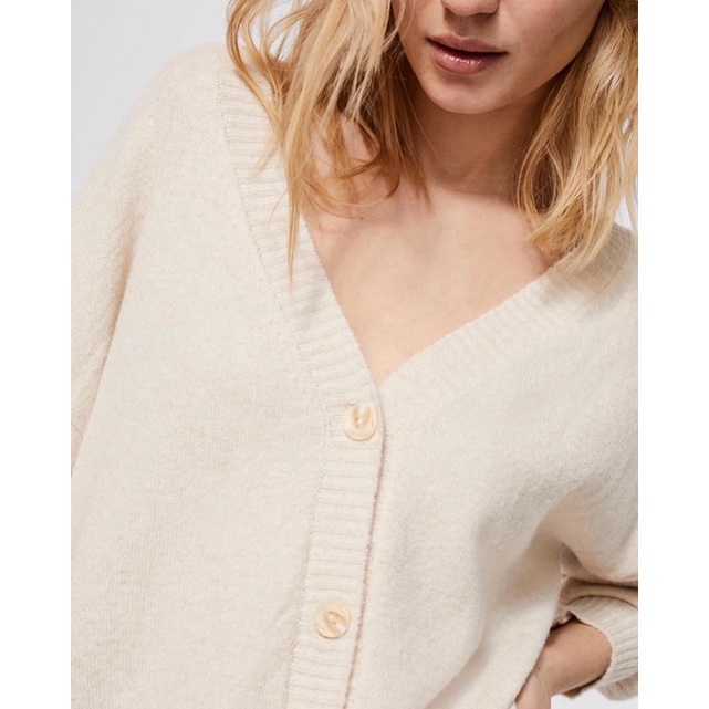 vero-moda-doffy-v-neck-knit-cardigan-เสื้อไหมพรมแขนยาวแบรนด์