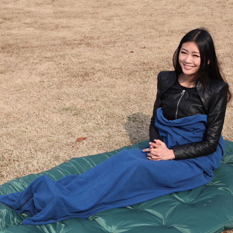 nurgaz-ถุงนอนขนแกะตั้งแคมป์กลางแจ้งผู้ใหญ่ถุงนอนขนแกะขั้วโลก