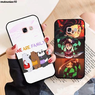 เคสซิลิคอน ลาย 2 สําหรับ Samsung A3 A5 A6 A7 A8 A9 Pro Star Plus 2015 2016 2017 2018 RXMH