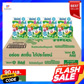 ดัชมิลล์คิดส์ นมเปรี้ยว รสผลไม้รวม 90 ซีซี แพ็ค 4 x 12Dutch Mill Kids Yogurt Mixed Fruit Flavor 90 cc. Pack 4 x 12