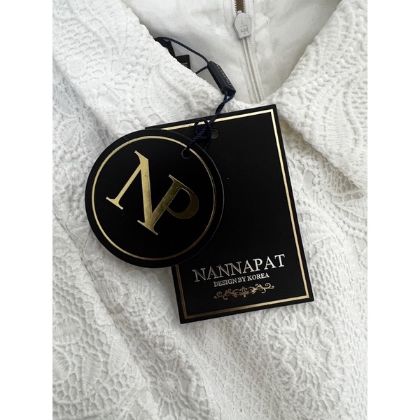 มือ1คร่าจั้มสูทลูกไม้จากbrandnanapat-พร้อมส่ง