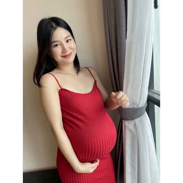 babybump-rita-เดรสผ้ายืดคนท้อง