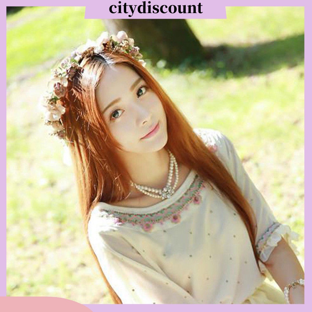 lt-citydiscount-gt-city-ที่คาดผมลายดอกไม้สำหรับผู้หญิง