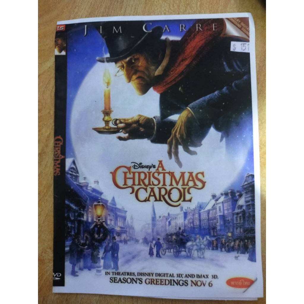 dvd-มือสอง-ภาพยนต์-หนัง-disneys-a-christmas-carol