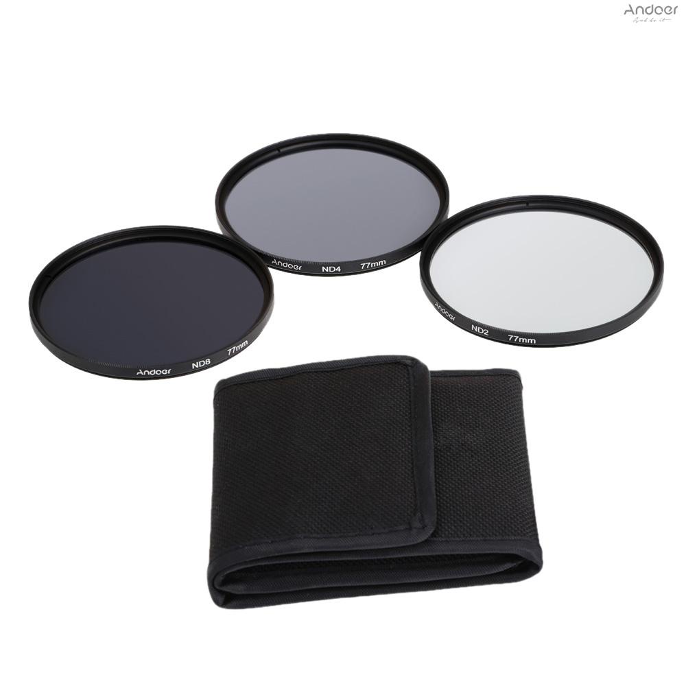 andoer-77mm-fader-nd-filter-kit-neutral-density-photography-filter-set-nd2-nd4-nd8-for-pentax-dslrs