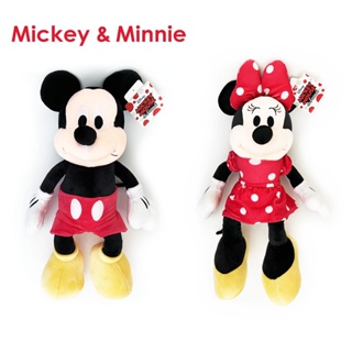 ตุ๊กตา มิกกี้เม้าส์ มินนี่เม้าส์ / Mickey & Minnie นุ่มนิ่ม 15 นิ้ว