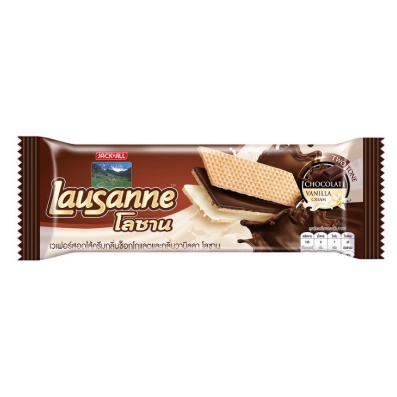 1-แพ็ค-โลซาน-ทูโทน-เวเฟอร์สอดไส้ครีมกลิ่นซ็อกโกแลตและวานิลลา-30-กรัมx12-ซอง-ขนม-6822