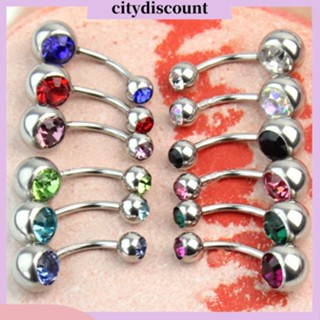 &lt;citydiscount&gt; จิวแหวนเจาะสะดือ 12x316 Lจิวสะดือ