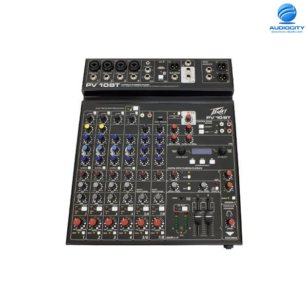 peavey-pv10bt-มิกเซอร์-10-channel-compact-analog-mixer-with-bluetooth-connectivity