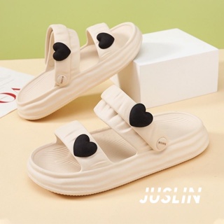 JUSLIN  รองเท้าแตะผู้หญิง รองเท้าแตะ พื้นนุ่ม กันลื่น นุ่ม ใส่สบาย สไตล์เกาหลี ins สวยงาม Trendy Stylish JU220202 37Z230910
