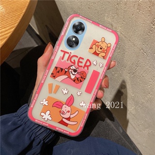 2023 New Cute Casing เคส OPPO Reno8 T 8T Reno 8 T A78 4G 5G Phone Case Popularity Cartoon Bear Pink Pig Silicone Soft Case Back Cover for OPPO Reno8T เคสโทรศัพท