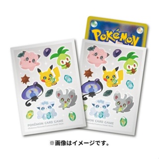 [พร้อมส่ง] [Pokemon Center Japan] Sleeves (Japan) ซองใส่การ์ด Shinka No Ishi ของแท้