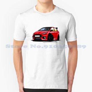 เสื้อยืด พิมพ์ลาย Ford Focus ( Mk3 ) Rs Limited Edition สีแดง สําหรับผู้ชาย JOeaib59PLgjig69S-5XL