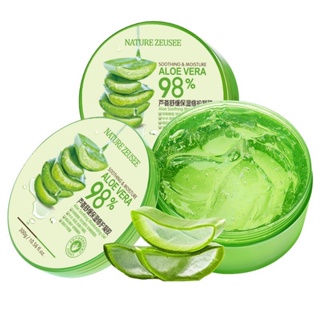 Nature Zeusee Soothing &amp; Moisture Aloe Vera 98% เจลว่านหางจระเข้