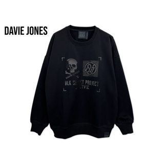 ภาพหน้าปกสินค้าDAVIE JONES เสื้อสเวตเตอร์ โอเวอร์ไซส์ พิมพ์ลาย สีดำ Graphic Print Sweater in black SW0015BK 16BK ซึ่งคุณอาจชอบสินค้านี้