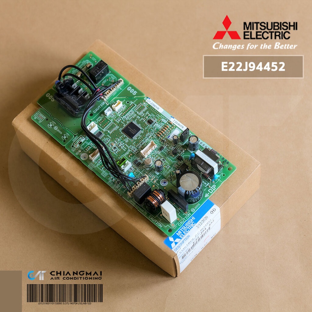 ภาพหน้าปกสินค้าE22J94452 แผงวงจรแอร์ Mitsubishi Electric แผงบอร์ดคอยล์เย็น แอร์มิตซูบิชิ รุ่น MS-GJ18VA-T1 อะไหล่แอร์ ของแท้ศูนย์