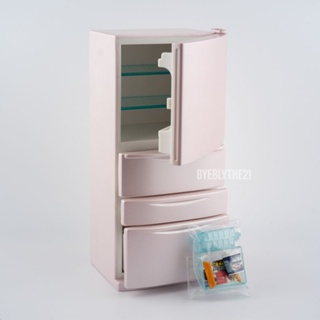 Re-ment Refrigerator Dollhouse Miniature รีเม้นท์ของจิ๋ว ตู้เย็นจิ๋ว แต่งบ้านตุ๊กตา